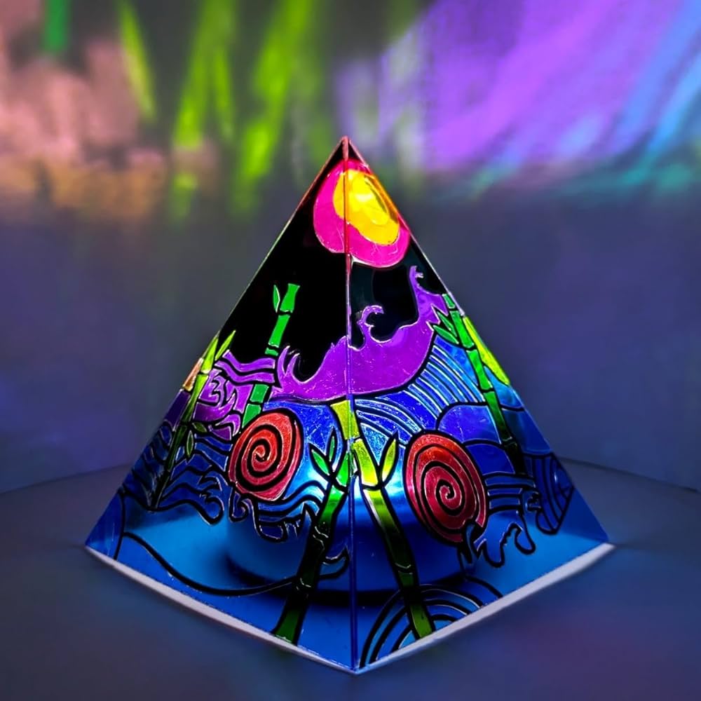 Amazon | エコール教材 プッシュステンド ピラミッドAセット | 工作